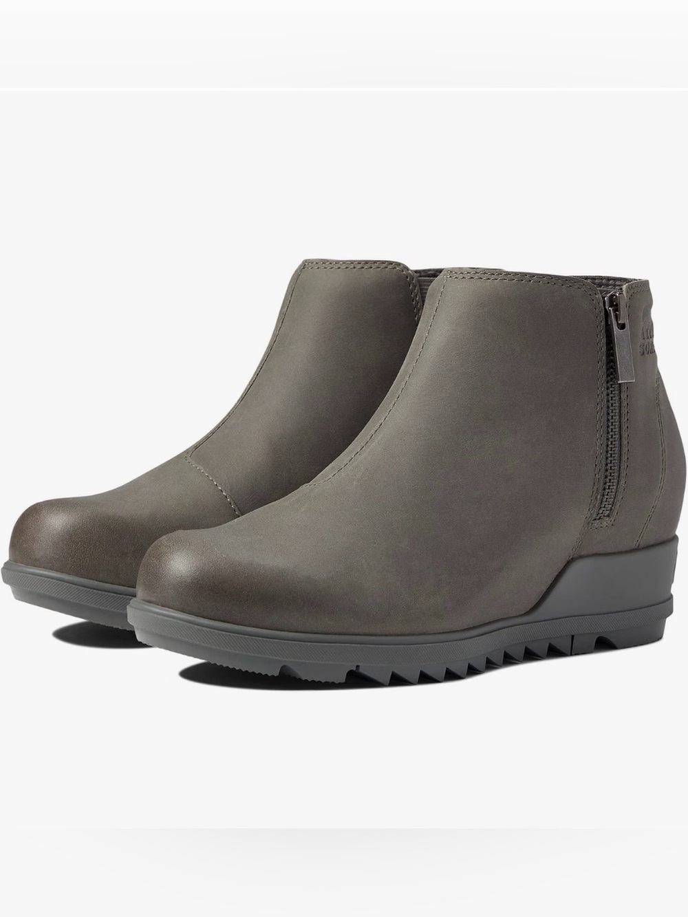 Sorel Womens Evie Boots in Grey. Size 7